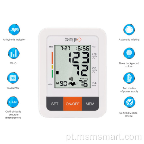 2021 Kits de teste de diagnóstico médico Monitor de pressão arterial